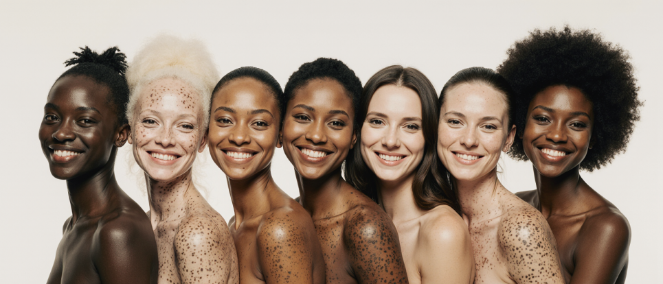 Не прячь кожу: сегодня Всемирный день видимости витилиго Люди с витилиго. Изображение создано ИИ