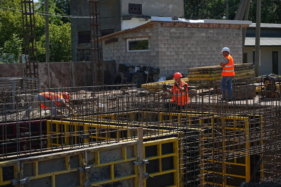 В Тернопольской области строят новый элеватор стоимостью 82 миллиона гривен Фото: Вячеслав Негода / Facebook