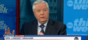«Час рухатись»: Грем заявив про згоду Трампа щодо санкцій проти РФ Інтерв'ю ABC News з Ліндсі Гремом. Скріншот відео
