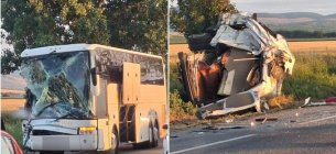 В Румынии автобус с более чем 50 украинцами попал в ДТП: есть пострадавшие
