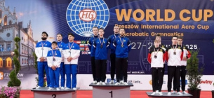 Львовские акробаты выиграли Кубок мира, завоевав третье золото подряд
