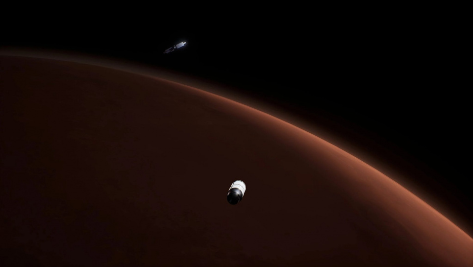 Ціна скорочень: США припиняє роботу міжпланетних місій NASA Проєкт компактного космічного апарату Lockheed Martin для доставки зразків із Марса. Автор: Lockheed Martin