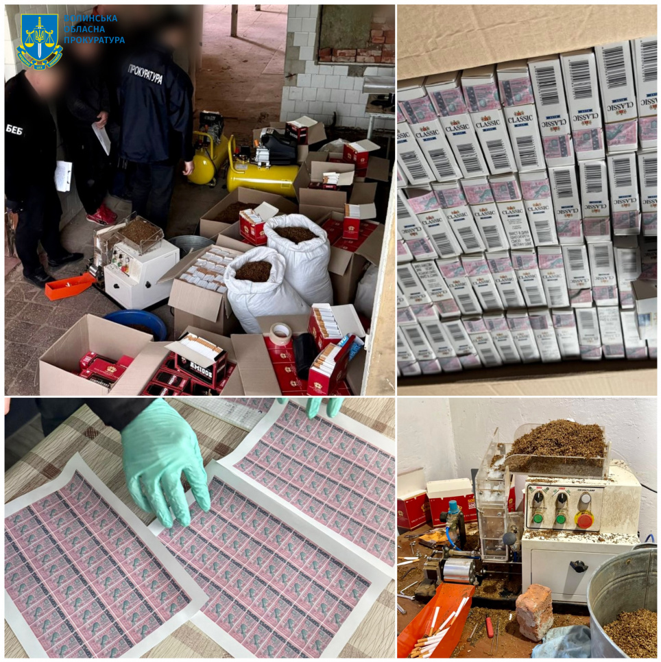 Підпільний цех у дитячому таборі: на Волині судитимуть ділків за виробництво цигарок Підпільний цех у дитячому таборі: на Волині судитимуть групу за контрафактні цигарки