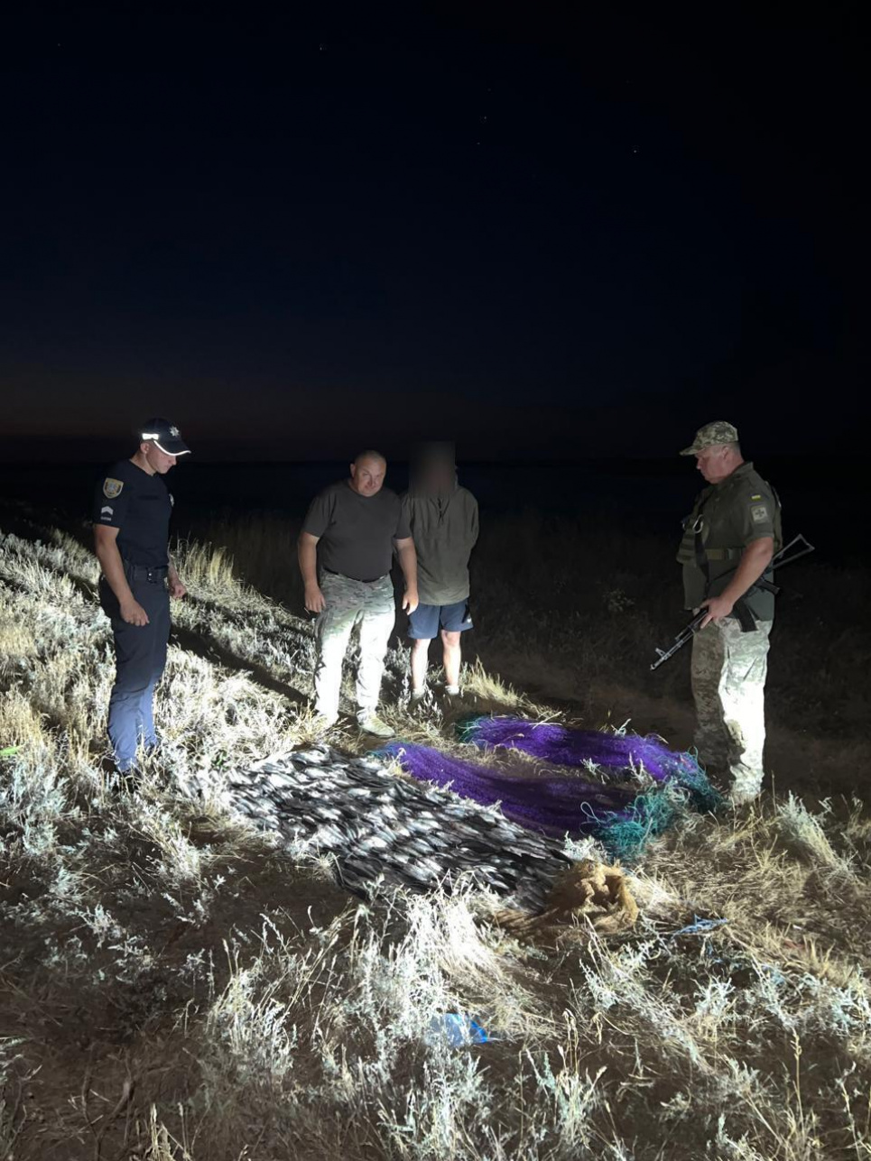 Понад 7 мільйонів гривень збитків: на Тузлівських лиманах затримали браконьєра