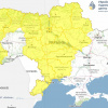 Штормове попередження в Україні на 22 серпня Штормове попередження в Україні на 22 серпня