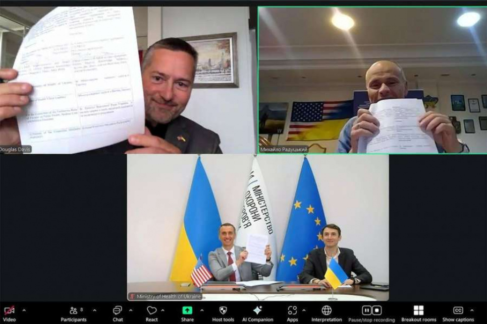 Украинские медики получат помощь от Гарварда, Йеля и Стэнфорда: подписан меморандум