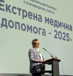 Голова правління “Всеукраїнської ради реанімації та ЕМД” Ігор Збишко.