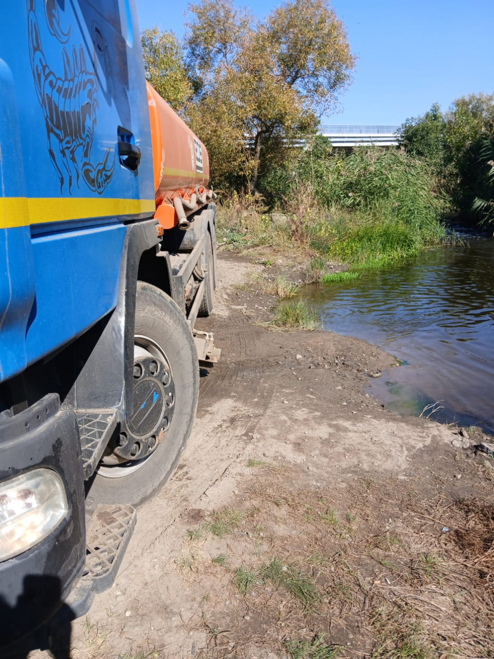 Порушення на річці Інгул: незаконний забір води, складено протокол