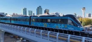 В Казахстане стартовали испытания беспилотного легкого метро. Фото: ЦТС