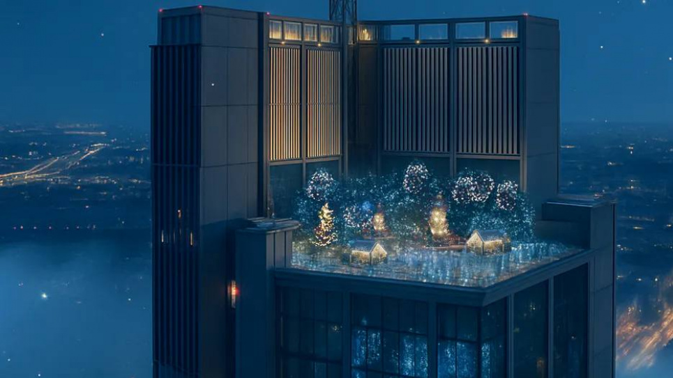 Самая высокая рождественская ярмарка Европы открывается в Варшаве