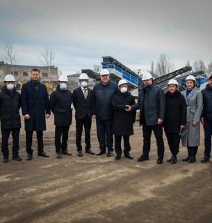 JICA та Агентство відновлення: співпраця з Японією розширює екологічну переробку будівельного сміття в регіони України. Фото: Державне агентство відновлення та розвитку інфраструктури України / Facebook