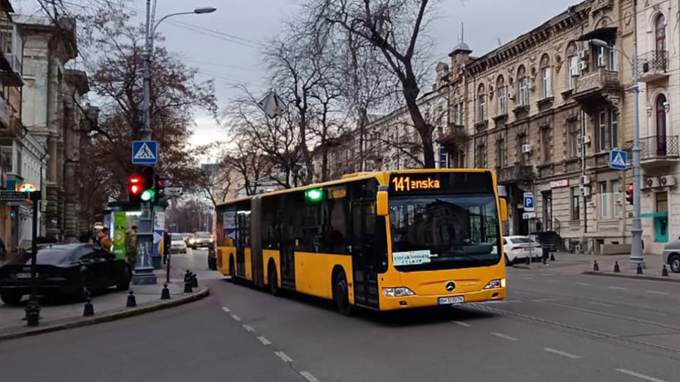 В Одесі запускають автобуси замість трамваїв через блекаут