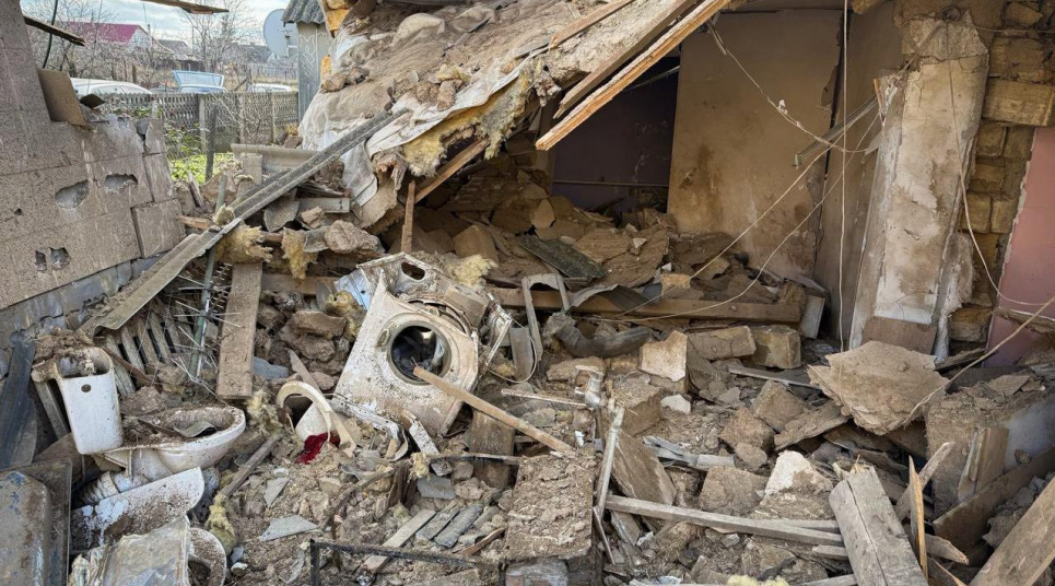 На Одещині вибух побутової техніки вщент зруйнував житловий будинок