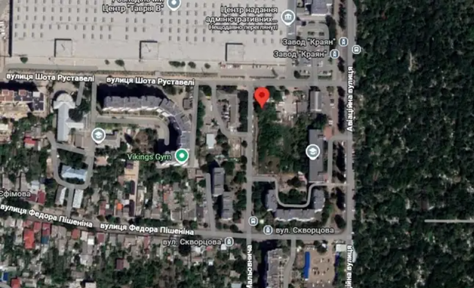 Справа про сквер на Скворцова: Верховний Суд підтримав ТОВ «Голден рент» проти Одеської міськради. Фото: Google Maps