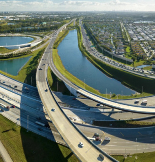 Во Флориде начинают строительство автомагистрали для беспроводной зарядки электромобилей 