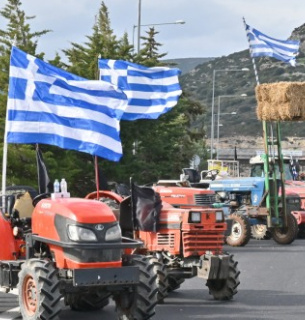 Протести фермерів у Греції 2026 блокування доріг та вимоги аграріїв