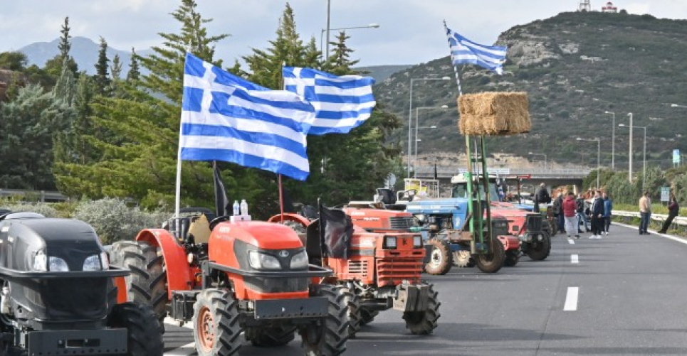 Протесты фермеров в Греции 2026 блокировка дорог и требования аграриев