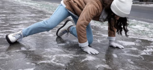 Чим посипати лід взимку: пісок, сіль чи кам'яна крихта