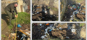 Нелегальне сміттєзвалище під Одесою