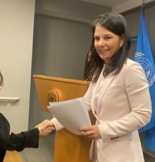 Заява Анналени Бербок в ООН