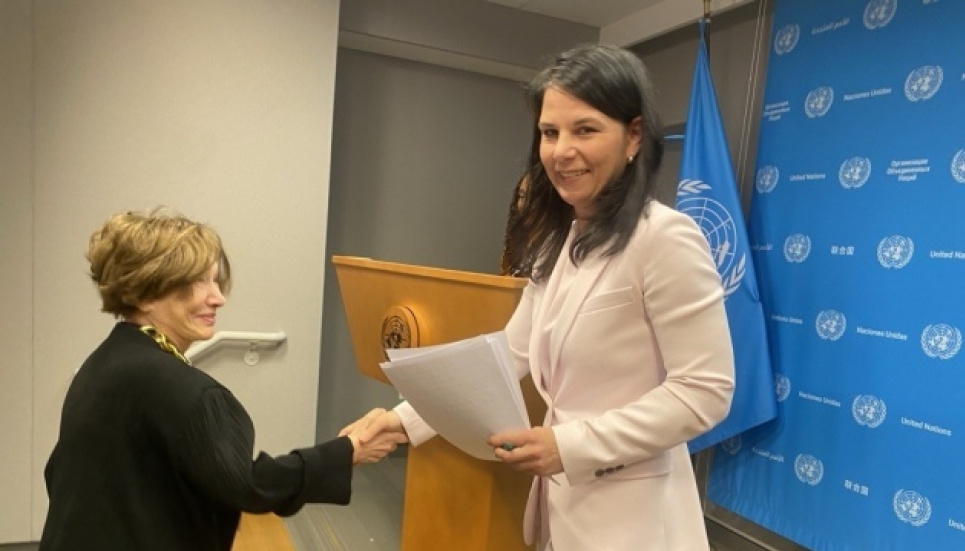 Заява Анналени Бербок в ООН