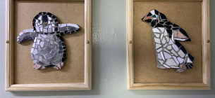 Перші мозаїки на станції «Вернадський»