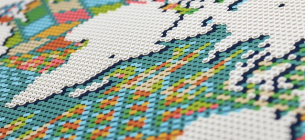 LEGO World map, Карта світу, 11 695 деталей