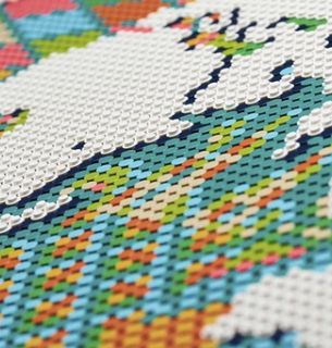 LEGO World map, Карта світу, 11 695 деталей