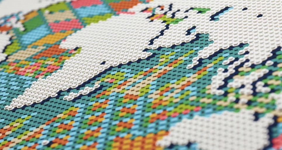 LEGO World map, Карта світу, 11 695 деталей