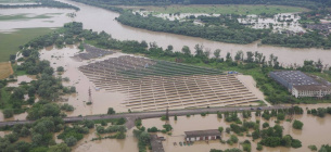 Наводнение на западе Украины в 2020 году. Фото: МВД