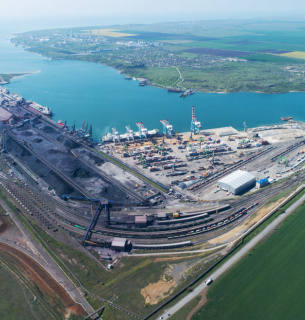 Продаж 100 га землі під портово-логістичний хаб біля порту Південний. Фото: InVenture