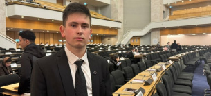 Евгений Гнатовский в Женеве, Швейцария, март 2026 года. Фото предоставлено Надеждой Гнатовской / Суспільне