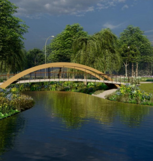 Новий міст на Оболоні: будівництво у парку Наталка