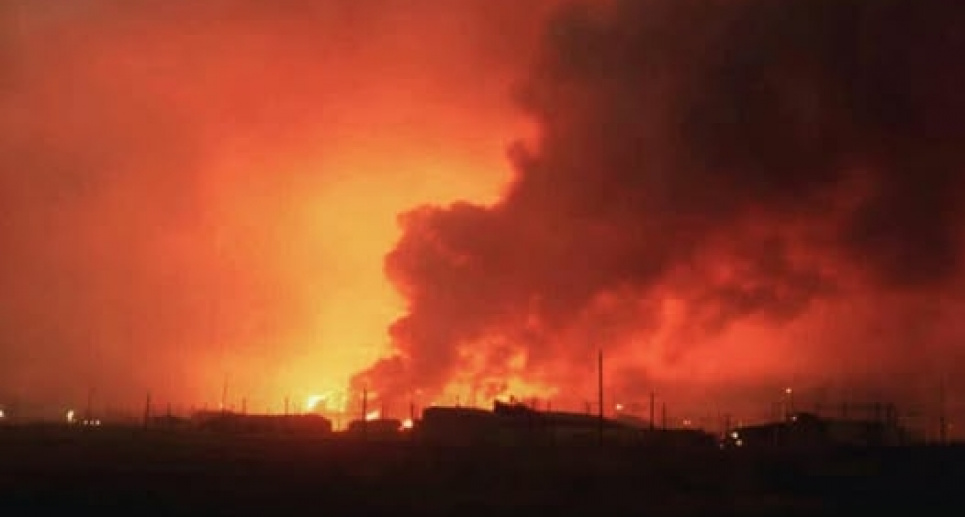 Полтавская область под обстрелом: удар по промышленному предприятию оставил без газа 5000 абонентов. Фото: Нафтогаз