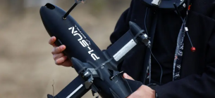 P1-SUN, більш відомий серед військових під жартівливою назвою "Пісюн" через схоже написання літер у назві. Фото: Reuters