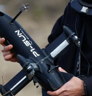 P1-SUN, більш відомий серед військових під жартівливою назвою "Пісюн" через схоже написання літер у назві. Фото: Reuters