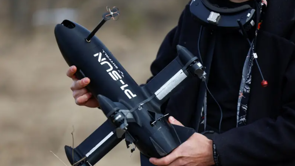 P1-SUN, більш відомий серед військових під жартівливою назвою "Пісюн" через схоже написання літер у назві. Фото: Reuters