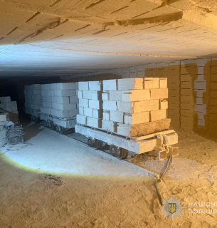 На Одещині викрили незаконний видобуток вапняку на 1,3 млн грн. Фото: Національна поліція України