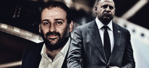 Тимур Миндич и Андрей Ермак. Фото: lyas Tayfun Salc / Anadolu via Getty Images; Matej Divizna / Getty Images; kyivindependent.com. Коллаж: Slawa TV