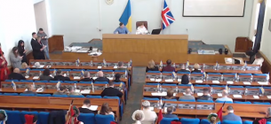 Фото: скріншот відео Онлайн-трансляції 61 сесії Житомирської міської ради 28.04.2026