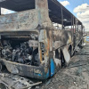 Обстріл передмістя Дніпра: російська ракета знищила вакцинальний автобус із медиками