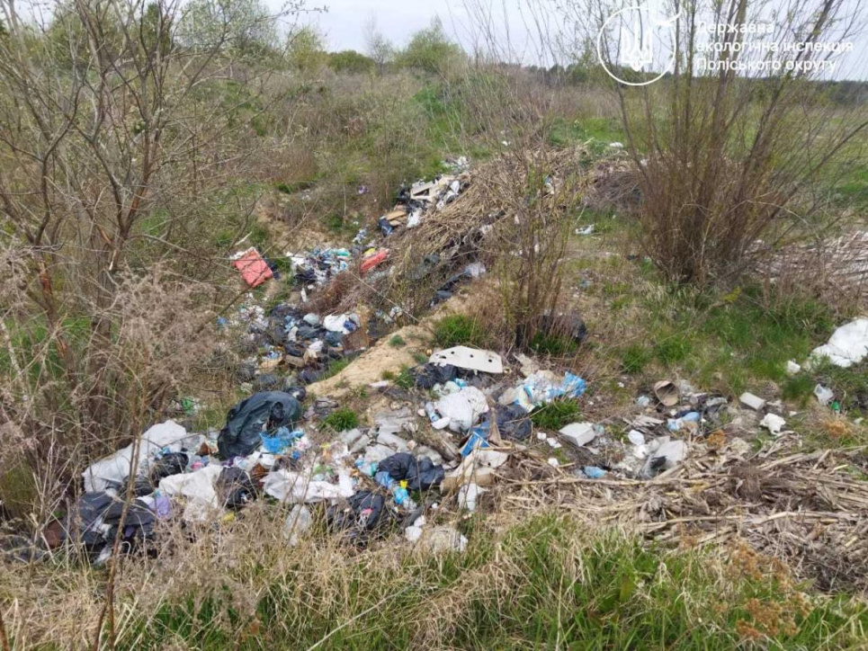 Стихійні сміттєзвалища у Білокриницькій громаді