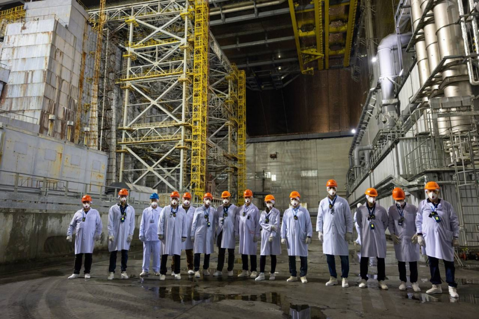 Візит делегації ЄБРР до Чорнобильської зони відчуження