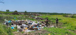 Сміттєзвалище в заказнику на Миколаївщині