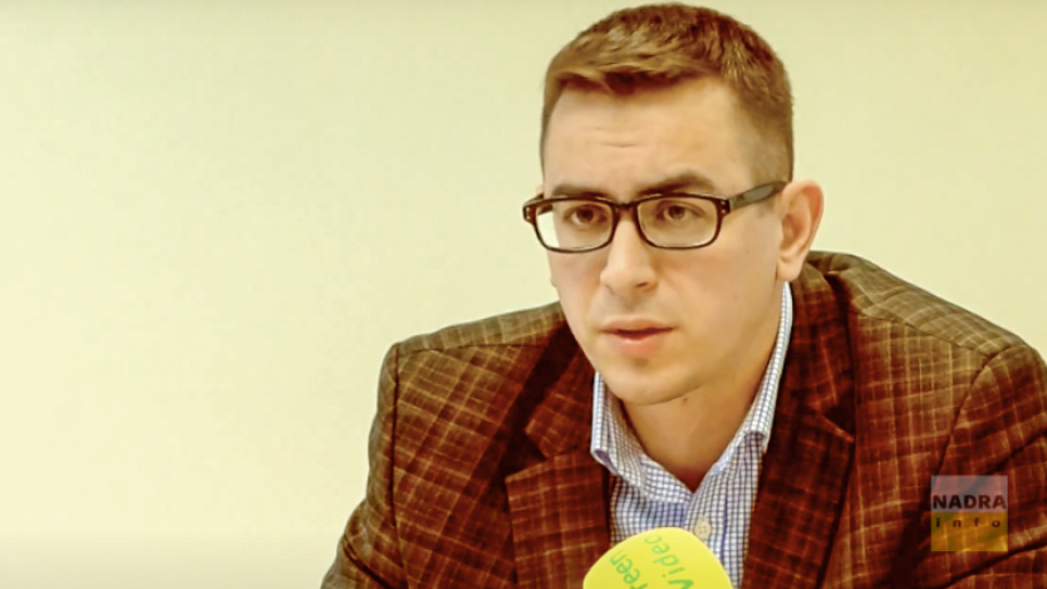 Володимир Бучко. Фото: скріншот з відео / NADRA Info