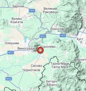 На Закарпатті зафіксували підземні поштовхи магнітудою 1,6