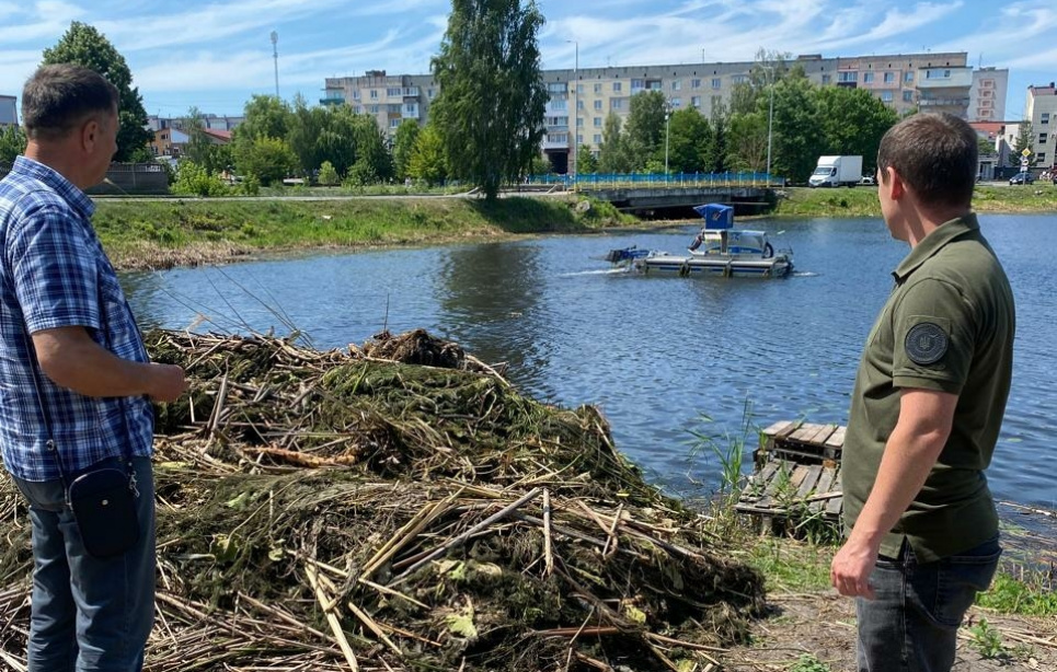 Екоінспекція Поліського округу виявила порушення на річці