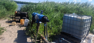 Экоинспекция проверила водозабор на реке Ингул в Николаевской области