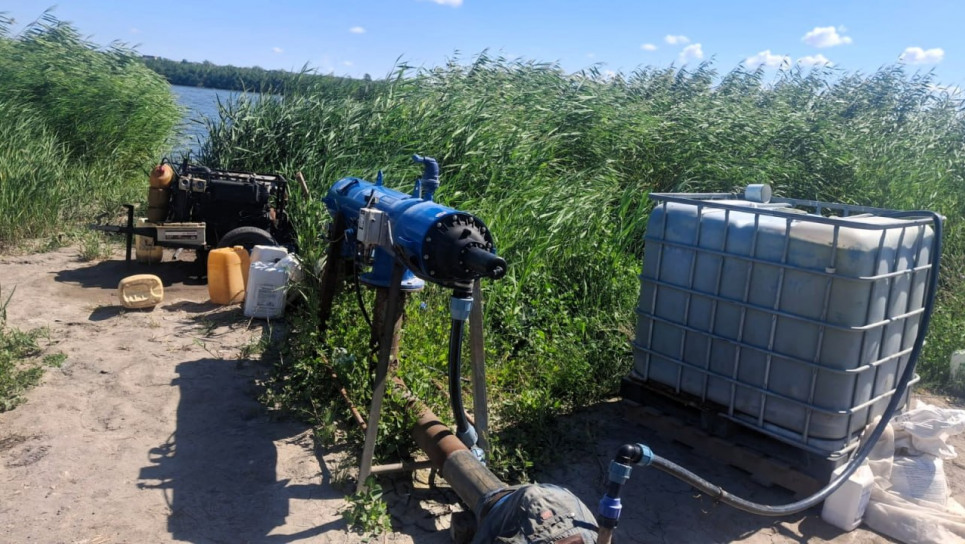 Екоінспекція перевірила водозабір на річці Інгул на Миколаївщині