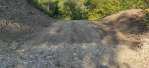 Засыпанное русло реки «Золотая Липа» в Тернопольской области